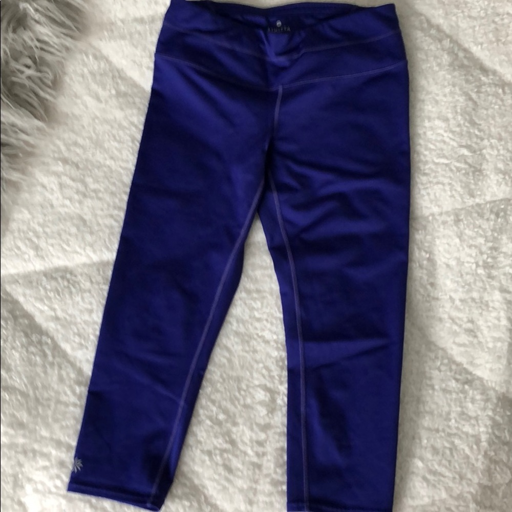 athleta cropped leggings size small